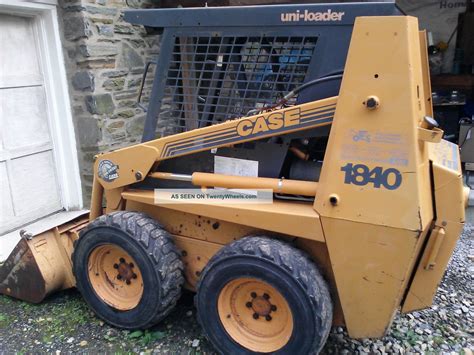 case skid steer loader 1840|case 1840 quick attach.